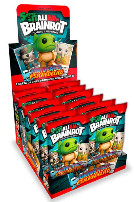 PICKONA Figurine Italian Brainrot 2025 Tung Tung Tung Sahur Tralala 24Pcs Calendario Dell'Avvento Giocattoli Divertenti Sorpresa Festiva per Bambini e Adulti