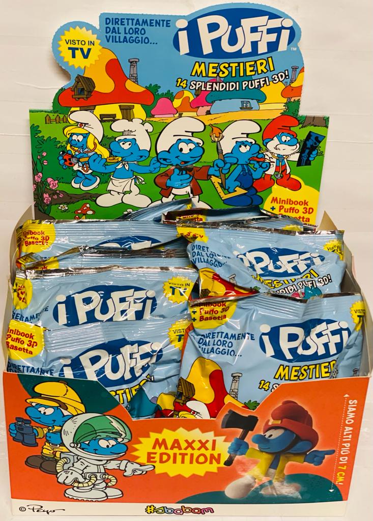 Sbabam - I Puffi Mestieri Sono In Edicola😎 14 Stupendi Puffi Dottore Chef Contadi - Foto 9