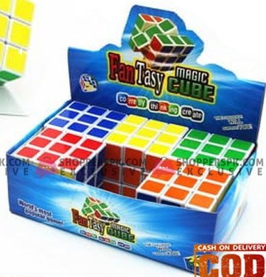 SCATOLA BOX DA PEZZI MAGIC CUBE cubo di rubik